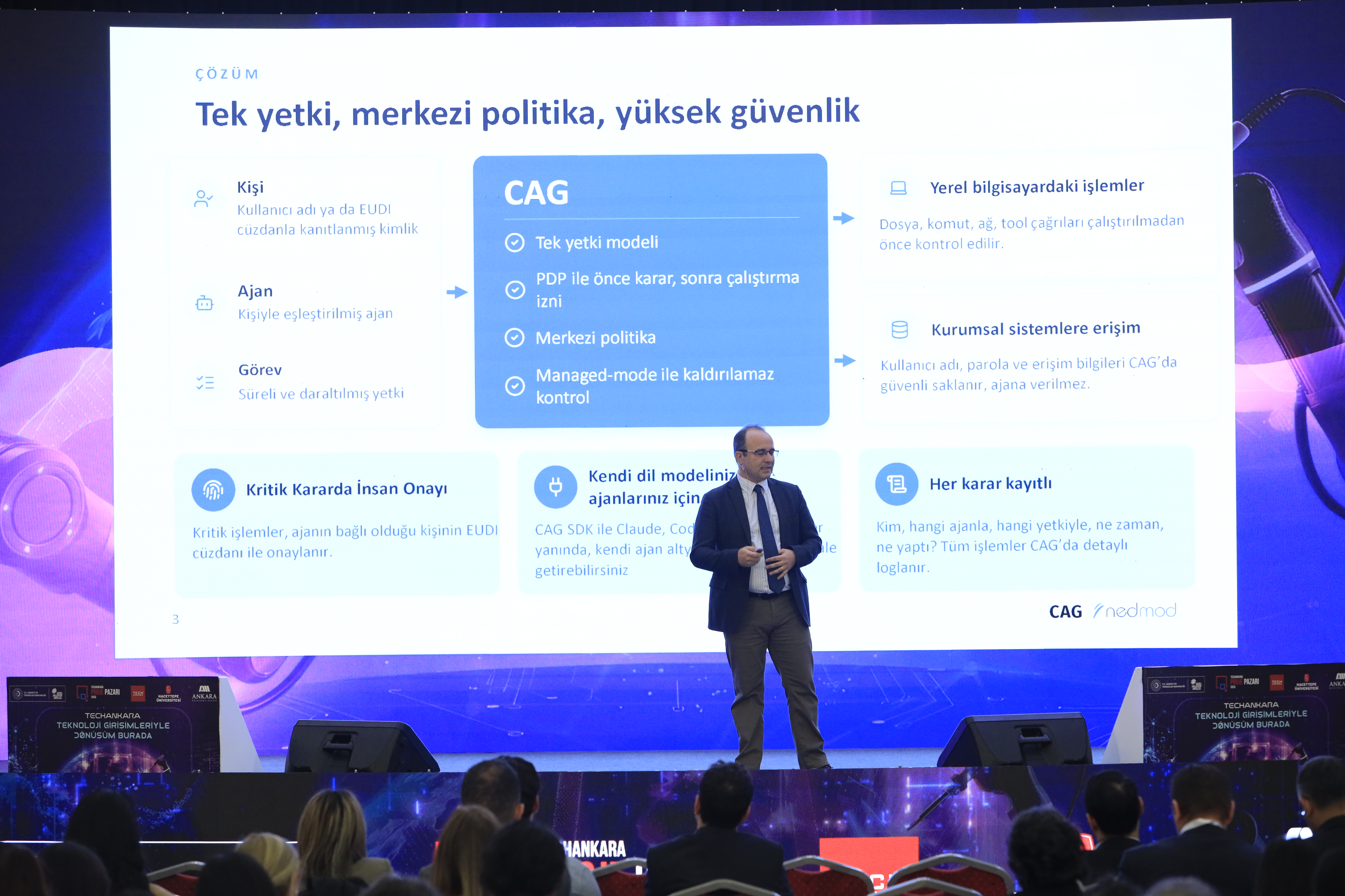 Yapay zekâ ve güvenlik sunumu